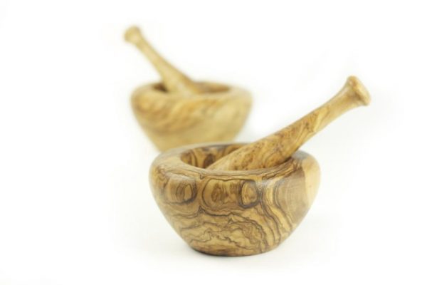 Olive Wood Pestle and Mortar