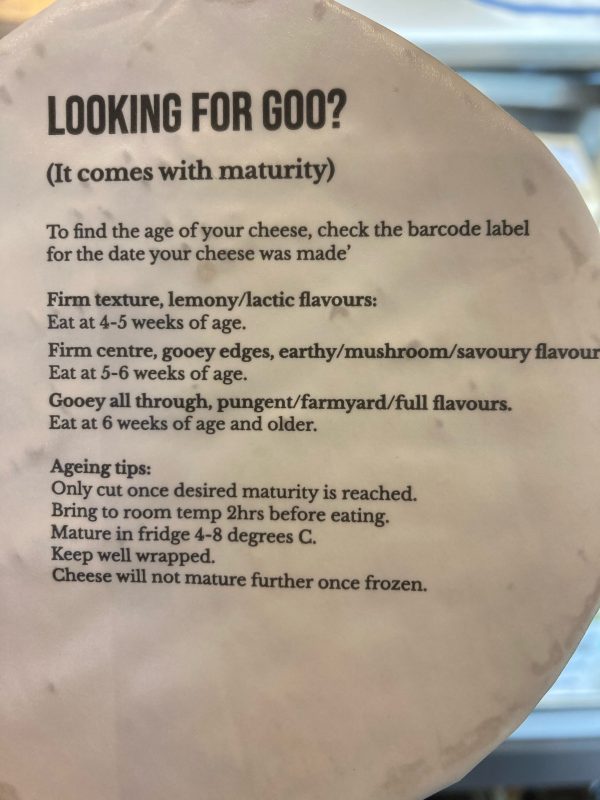 A note inside baron bigod describing where to find the goo